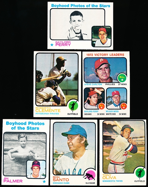 1973 Topps Bb- 6 Diff