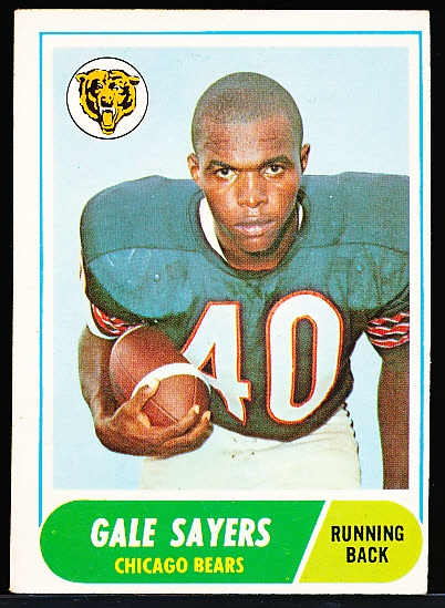 1968 Topps Football- #75 Gale Sayers, Bears