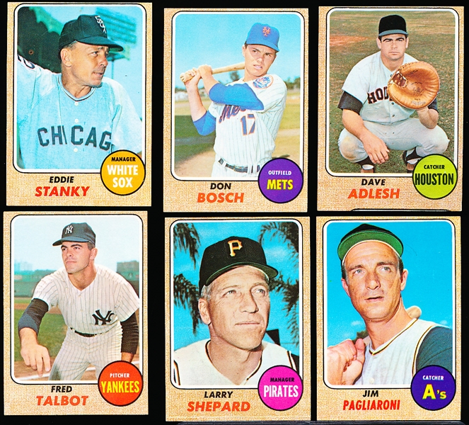 Eleven Baseball Cards