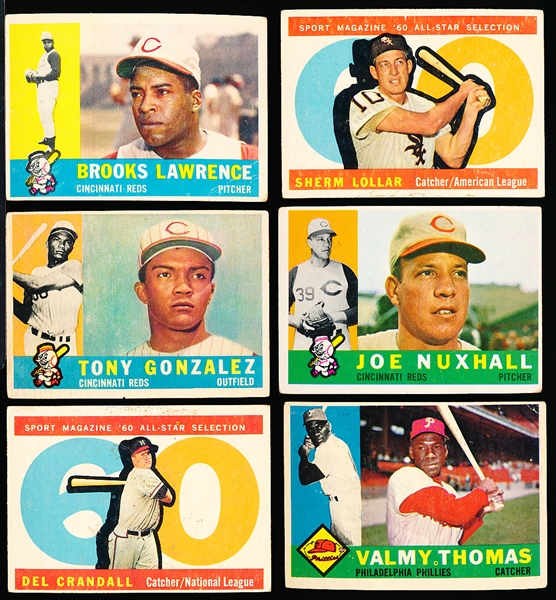 1960 Topps Bb- 14 cards