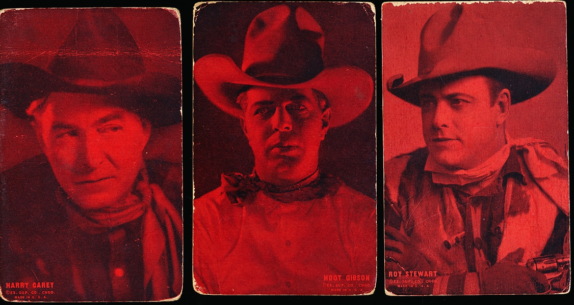 1920’s thru 1950’s?- Western Movies/Cowboy Exhibit Cards- 20 Diff