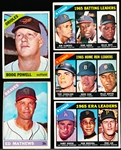 1966 Topps Baseball- 5 Diff