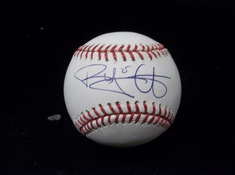 Autographed Ryan Garko Official MLB Baseball