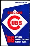1966 Chicago Cubs Baseball Press/Media Guides- 2 Diff