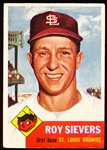 1953 Topps Baseball- #67 Roy Sievers, Browns