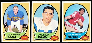 1970 Topps Football- 23 Diff