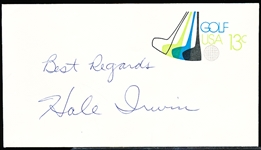 Autographed Hale Irwin Golf USA 13 Cent Envelope