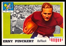 1955 Topps All American Football- #4 Pinckert, So. Cal