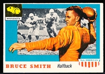 1955 Topps All American Football- #19 Bruce Smith RC, Minn