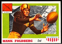 1955 Topps All American Football- #32 Henry Foldberg, Army