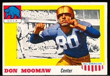 1955 Topps All American Football- #40 Moomaw, UCLA