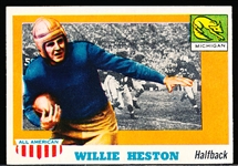 1955 Topps All American Football- #93 Willie Heston, Michigan