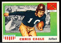 1955 Topps All American Football- #95 Christian Cagle, Army