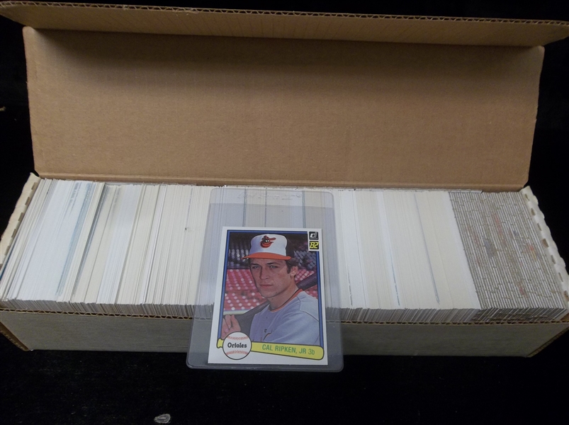 1982 Donruss Opened Factory Baseball Set of 660