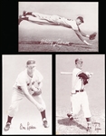 1947-66 Baseball Exhibits- 3 Cards