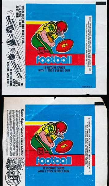 1979 Topps Football- 25 Wrappers