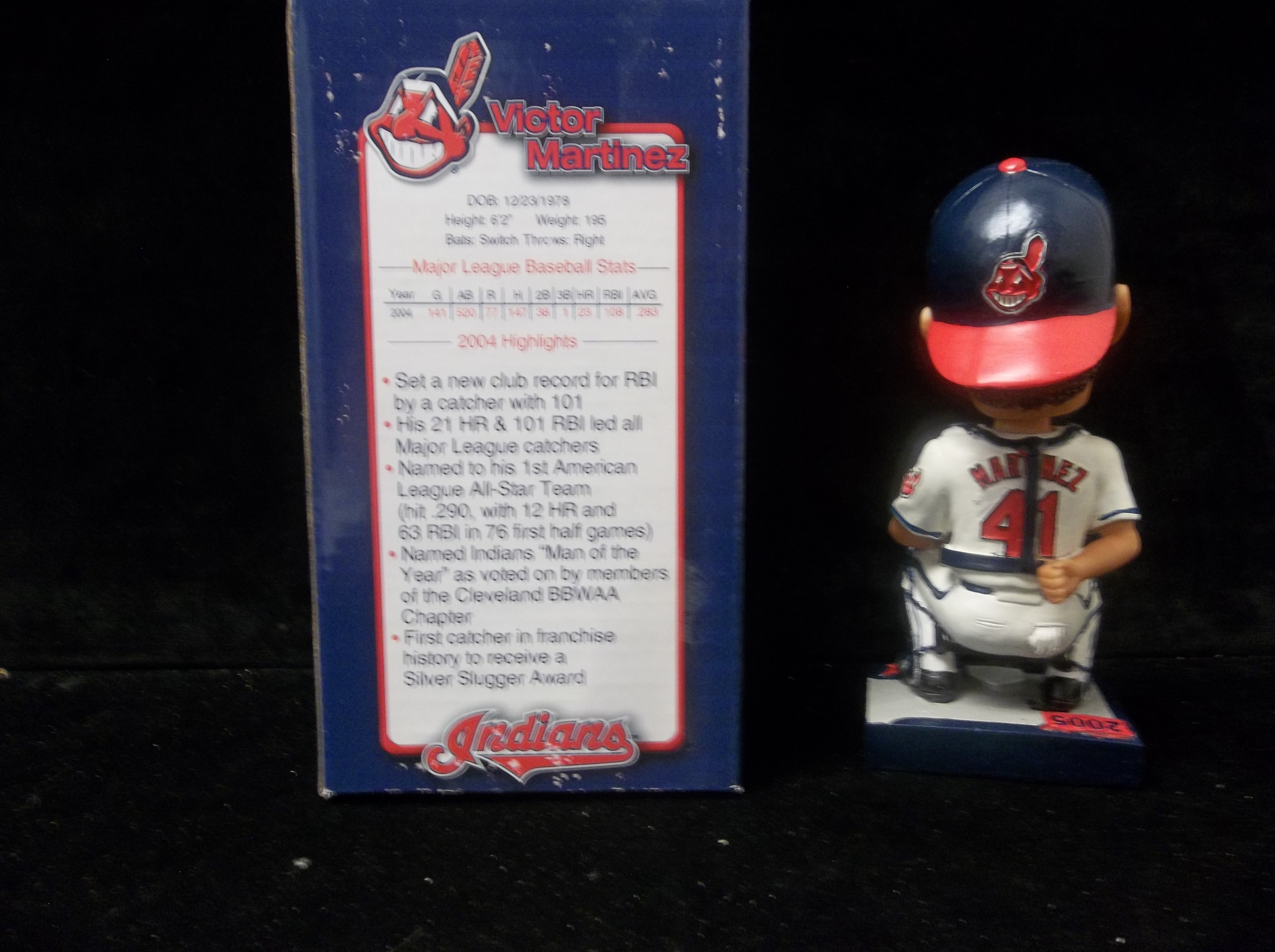 Lot Detail - 2005 BD&A Victor Martinez Cleveland Indians