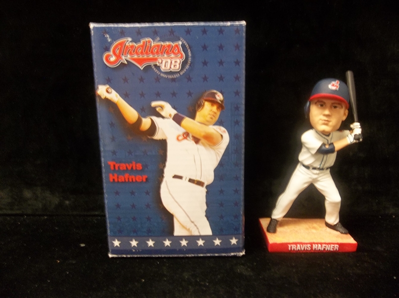 2008 BD&A Travis Hafner Cleveland Indians Stadium Give-Away Mini Bobble Head