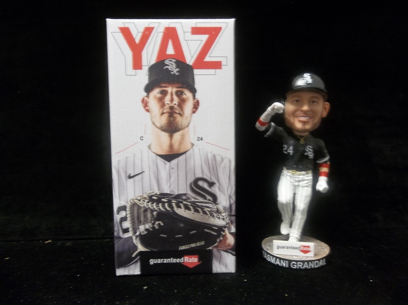 2022 Alexander Global Promotions Yasmani Grandal Chicago White Sox Stadium Give-Away Bobble Head