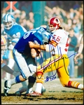 Autographed Chris Hanburger Washington Redskins NFL Color 8” x 10” Photo