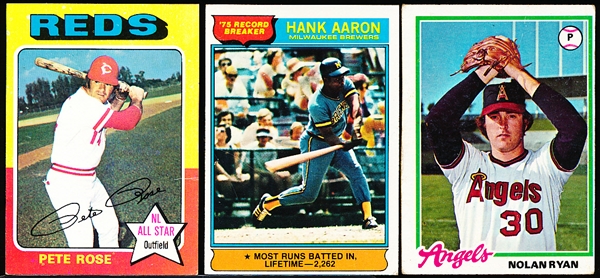 Three Baseball Cards