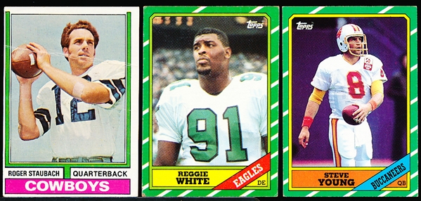 Three Football Cards