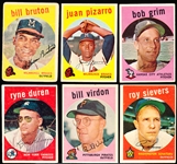 1959 Topps Bb- 6 Diff
