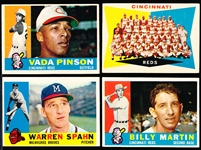 1960 Topps Bb- 4 Diff