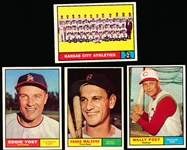 1961 Topps Baseball- 17 Diff