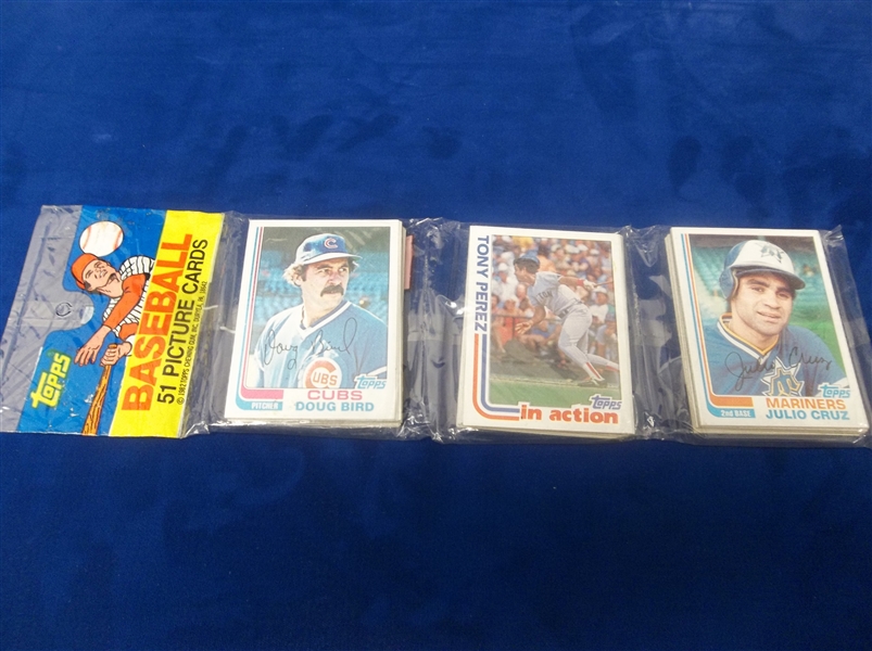 Unopened 1982 Topps Baseball Rack Pack