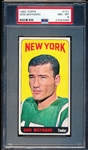 1965 Topps Football- #121 Don Maynard, Jets- PSA NM-Mt 8