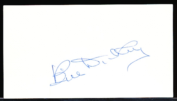 Autographed Bill Dickey MLB Cut Signature