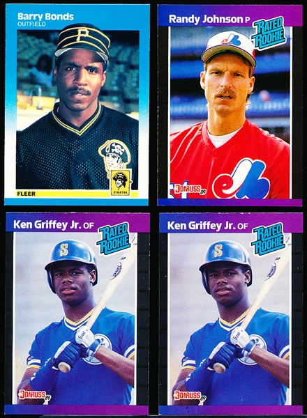 Four Baseball Rookie Cards