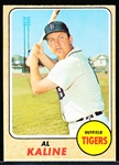 1968 Topps Bb- #240 Al Kaline, Tigers