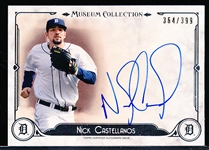 2014 Topps Museum Collection Bb- Archival Autographs- #AA-NC Nick Castellanos, Tigers- #364/399