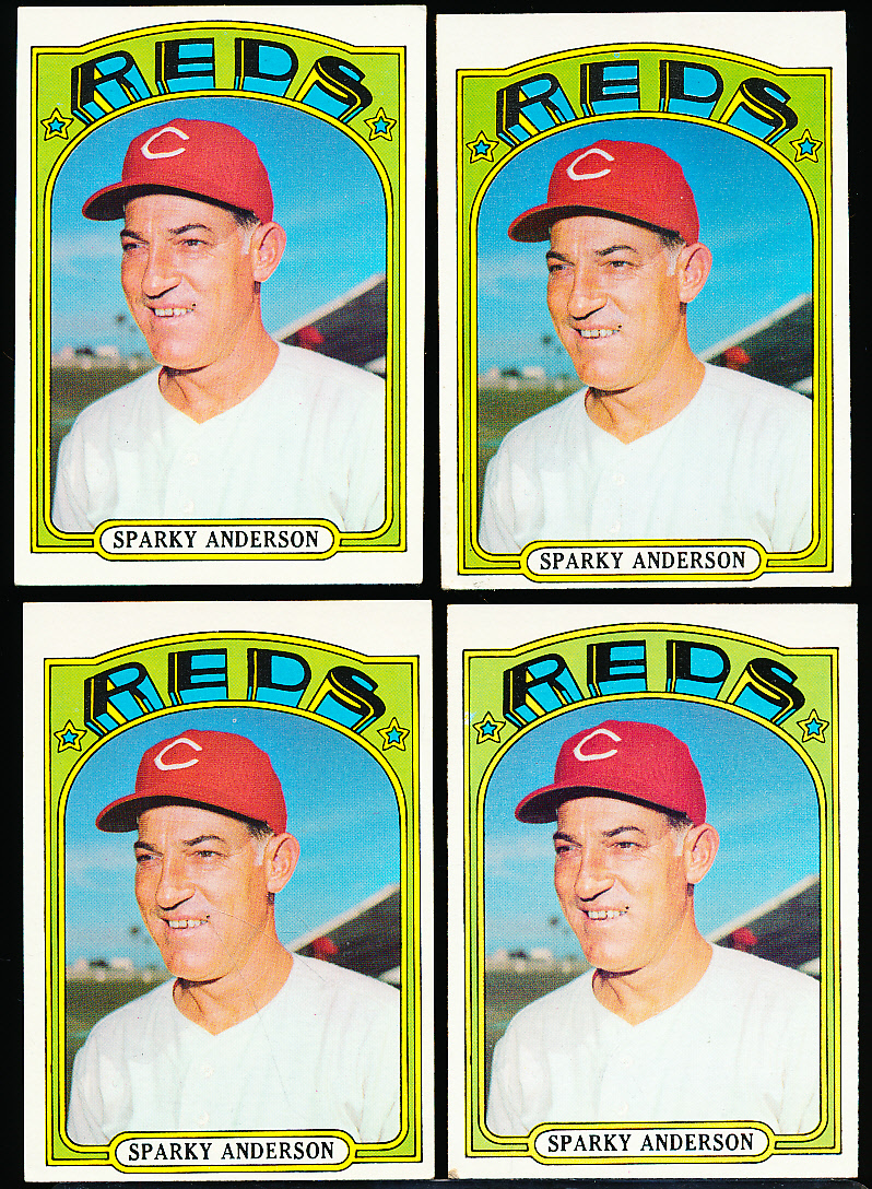 1972 Topps Sparky Anderson