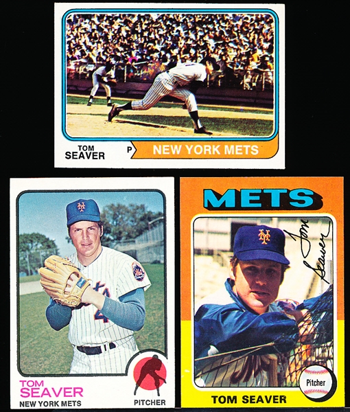 Tom Seaver- 3 Cards