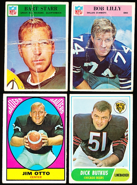 Four Older Football Cards