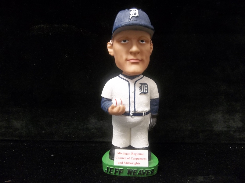 Alexander Global Promotions Jeff Weaver Detroit Tigers Bobble Head- No Box