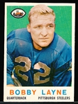 1959 Topps Football- #40 Bobby Layne, Lions