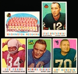 1959 Topps Football- 5 Diff