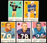 1959 Topps Football- 5 Diff