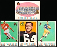 1959 Topps Football- 10 Diff