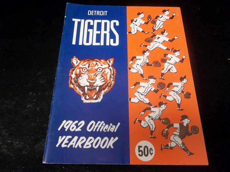 1962 Detroit Tigers Yearbook