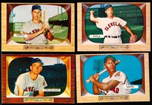 1955 Bowman Baseball- 4 Diff Cleveland Indians