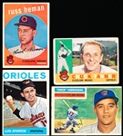 Four Baseball Cards