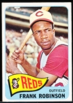 1965 Topps Baseball- #120 Frank Robinson, Reds