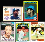 Five Baseball Cards
