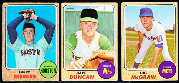 1968 Topps Bb- 25 Diff
