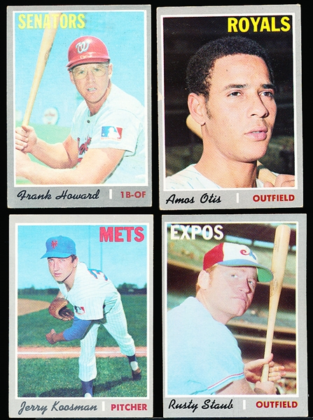1970 Topps Bb- 40 Diff